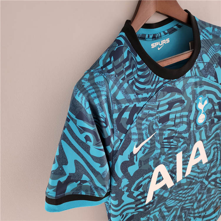 22/23 Tottenham Hotspur Soccer Jersey Away Blue Football Shirt - Click Image to Close